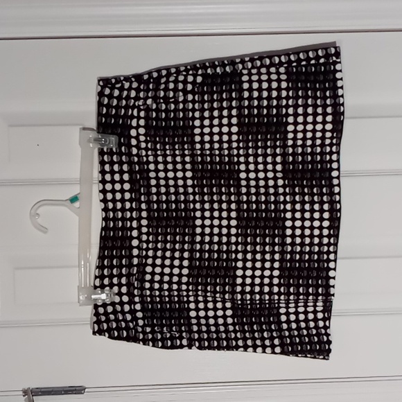 Zac & Rachel Golf/Tennis Skort Black/White Circles Size 16 Petite - Picture 1 of 11